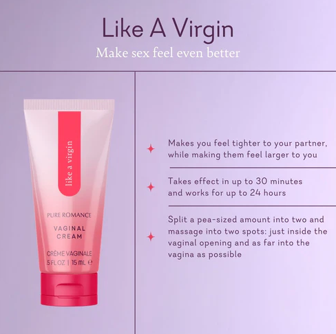 Like A Virgin - 24-Hour Tightening Cream