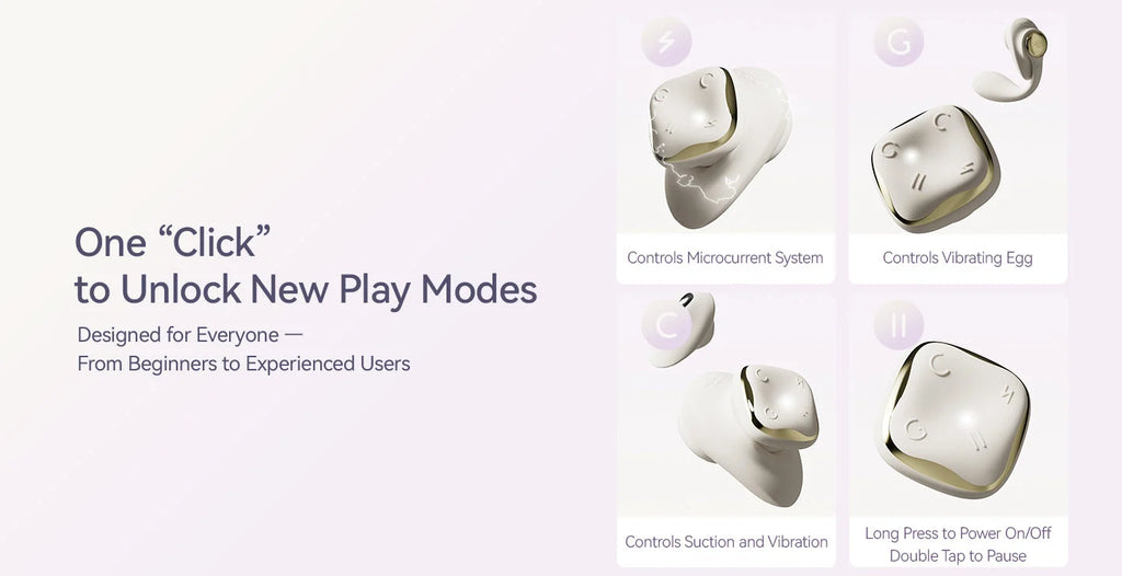 Deya Wearable Smart Dual Vibrator with App Control