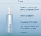 Water-Based Personal Lubricant - Original
Personal Moisturizer            Formally known as Just Like Me