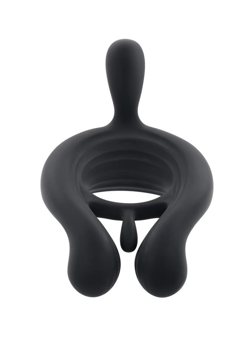 Triple Play Rechargeable Silicone C Ring W/ Remote