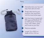 Pleasure Tote – Navy
Toy Storage Bag