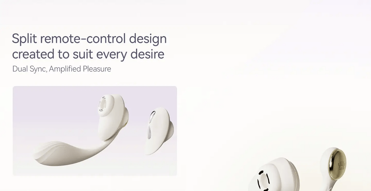 Deya Wearable Smart Dual Vibrator with App Control