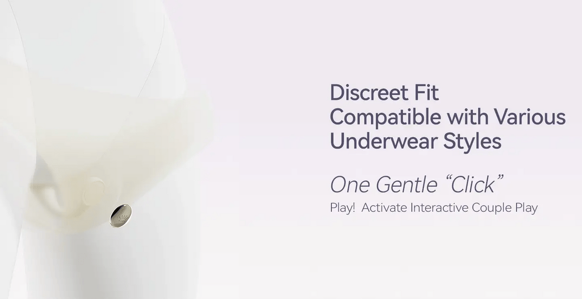 Deya Wearable Smart Dual Vibrator with App Control