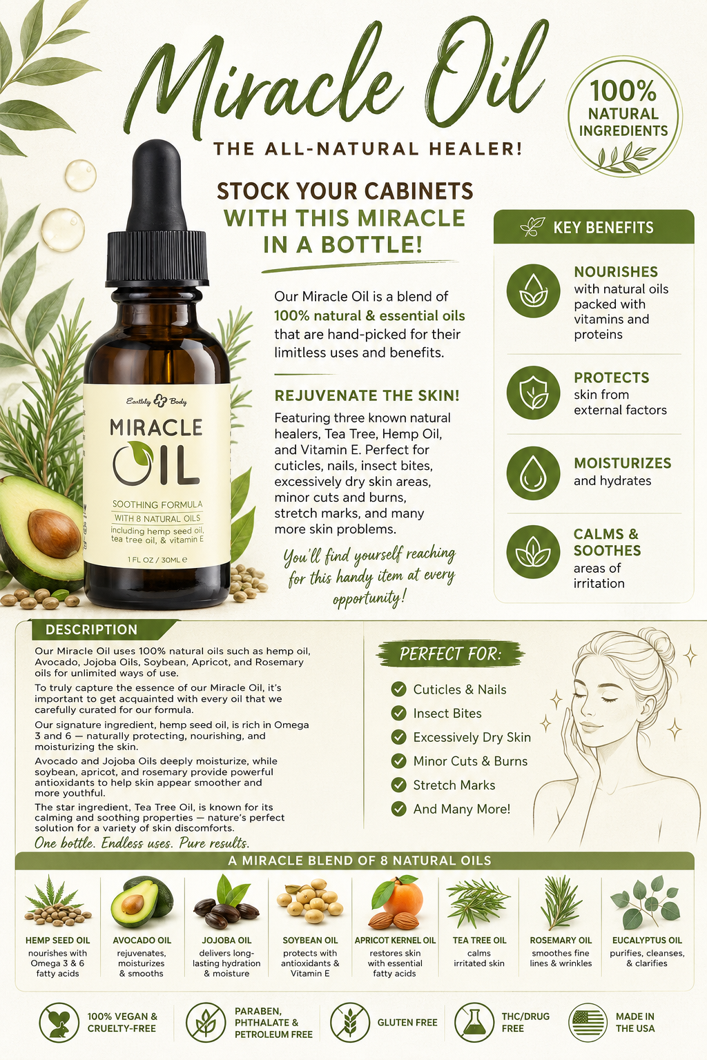 Miracle Oil - Healing Blend of oils