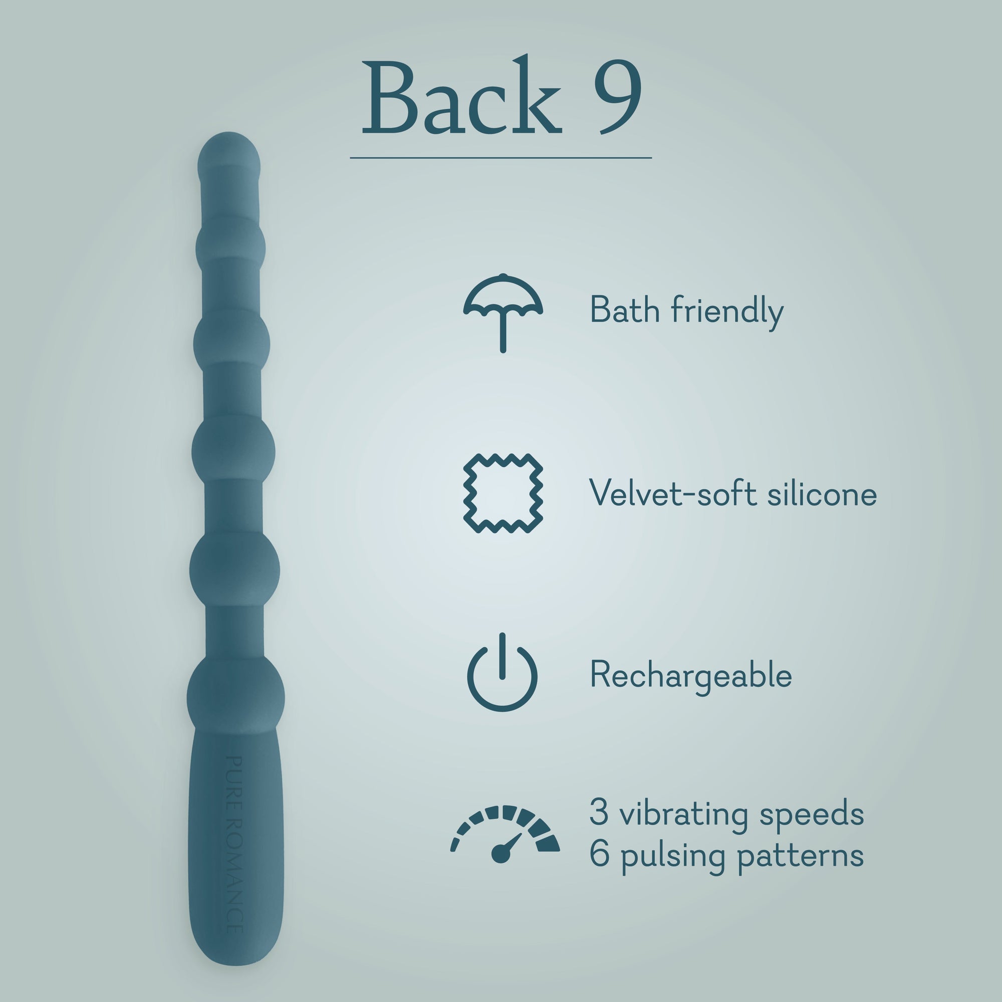 Back 9 - Beaded Backdoor Wand