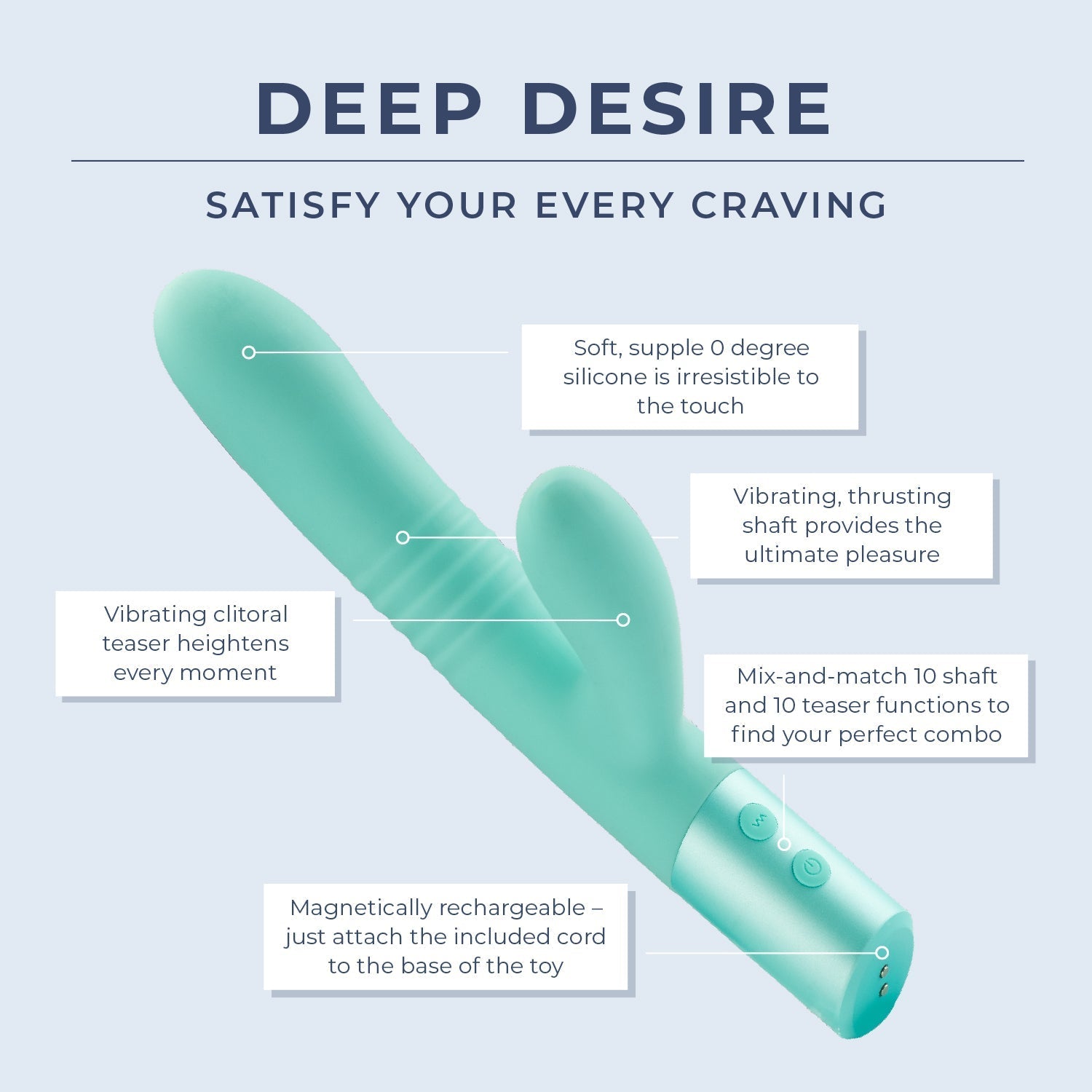 Deep Desire - Premium Dual-Action Massager