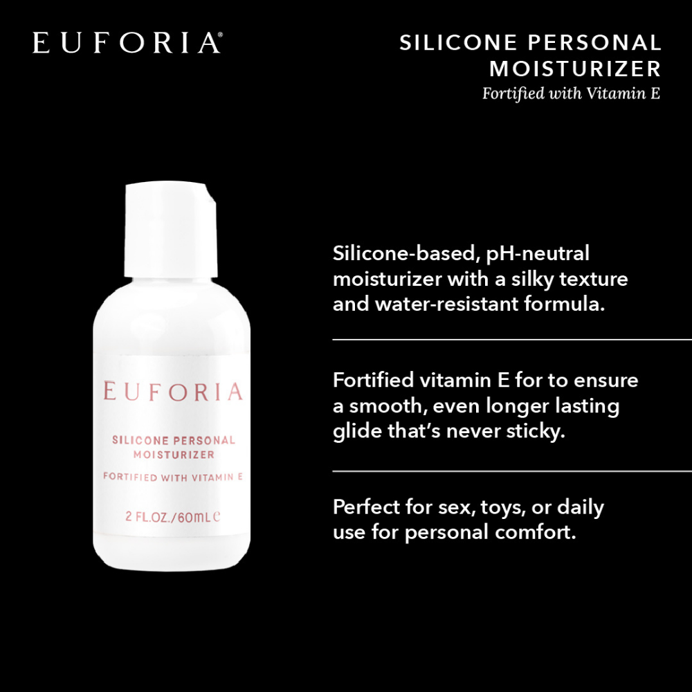 Silicone Personal Moisturizer
Fortified with Vitamin E - Pure Pleasure