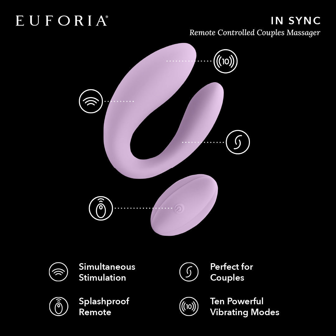 In Sync -Remote-Controlled Couples Massager