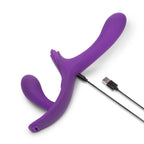Lock-In vibrating Harness Strap on