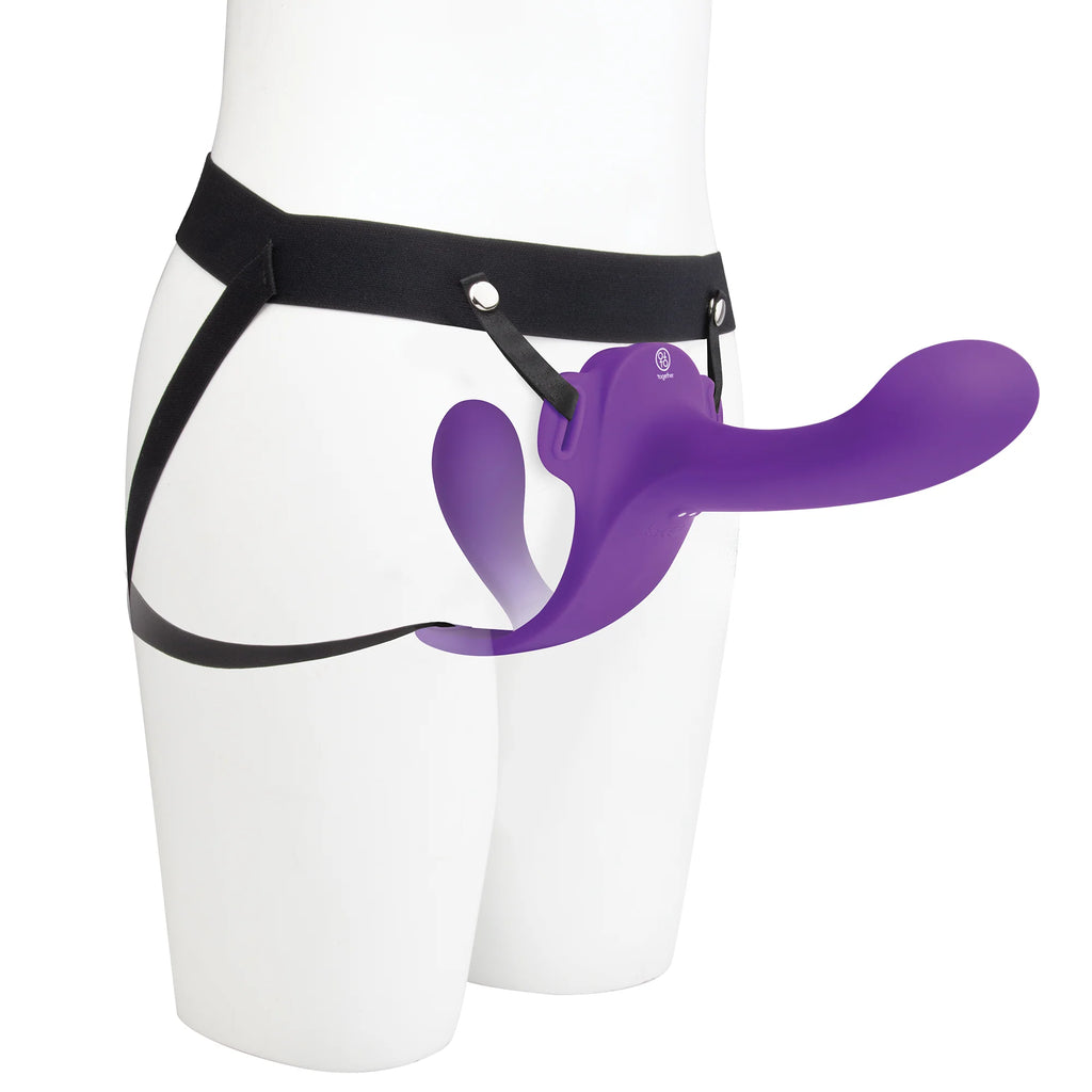 Lock-In vibrating Harness Strap on