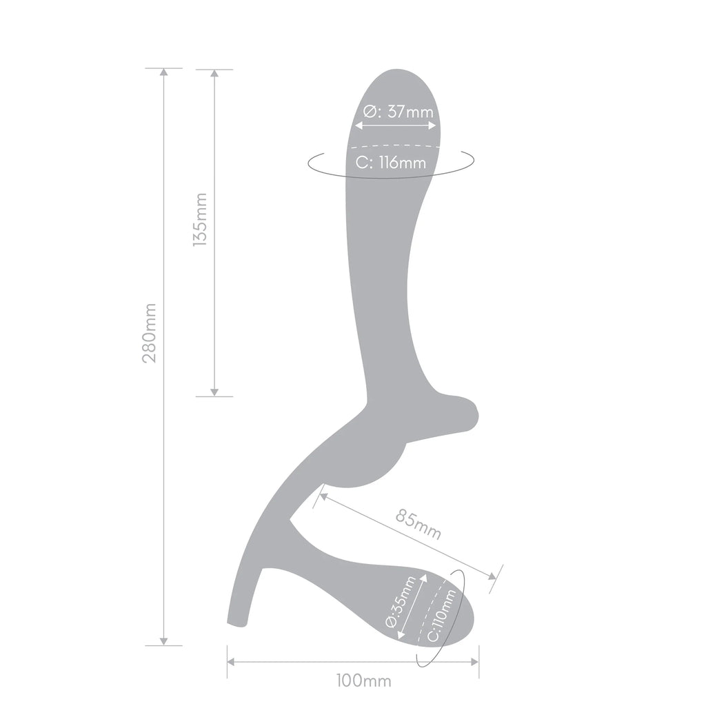 Lock-In vibrating Harness Strap on