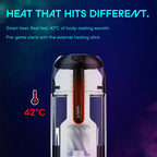The Cocoon App Controlled Rechargeable Masturbator - Black/Blue