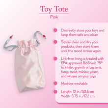 Load image into Gallery viewer, Toy Tote - Pink
