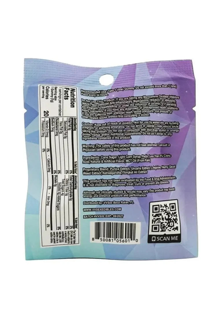 VSEX Super Hard Gummies For Him - 1 Dose