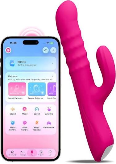 Velvo The 1st Rolling Bead Rabbit Dual Action Vibe