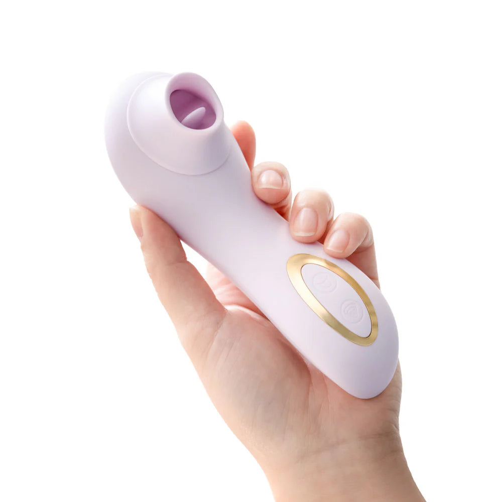 Fleur Air Pulsing Rechargeable Suction And Flicking Tongue Stimulator