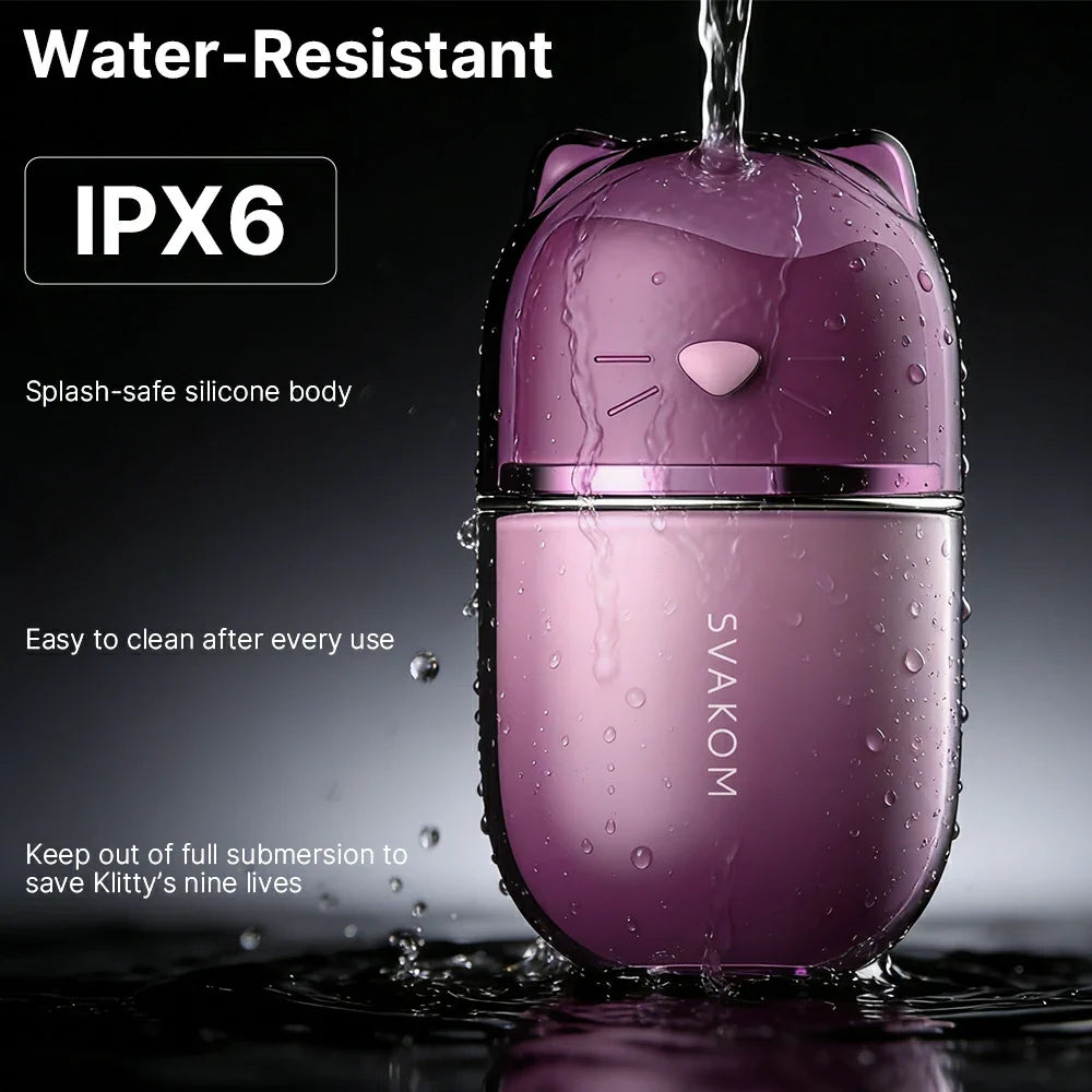 Klitty Silicone Rechargeable Clitoral Stimulator