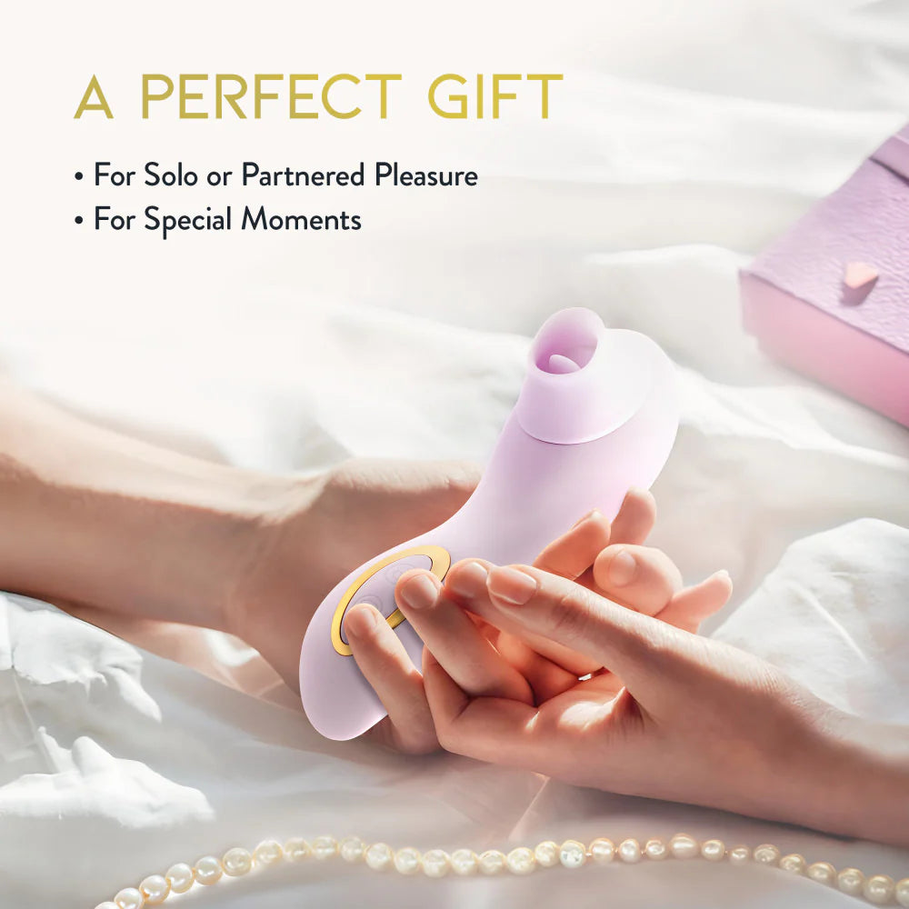 Fleur Air Pulsing Rechargeable Suction And Flicking Tongue Stimulator