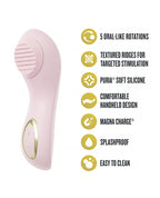 Dahlia Rechargeable Silicone Stimulating Personal Massager