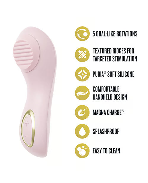 Dahlia Rechargeable Silicone Stimulating Personal Massager