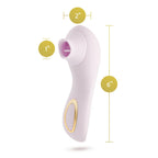 Fleur Air Pulsing Rechargeable Suction And Flicking Tongue Stimulator